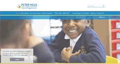 Desktop Screenshot of peterhillsschool.co.uk